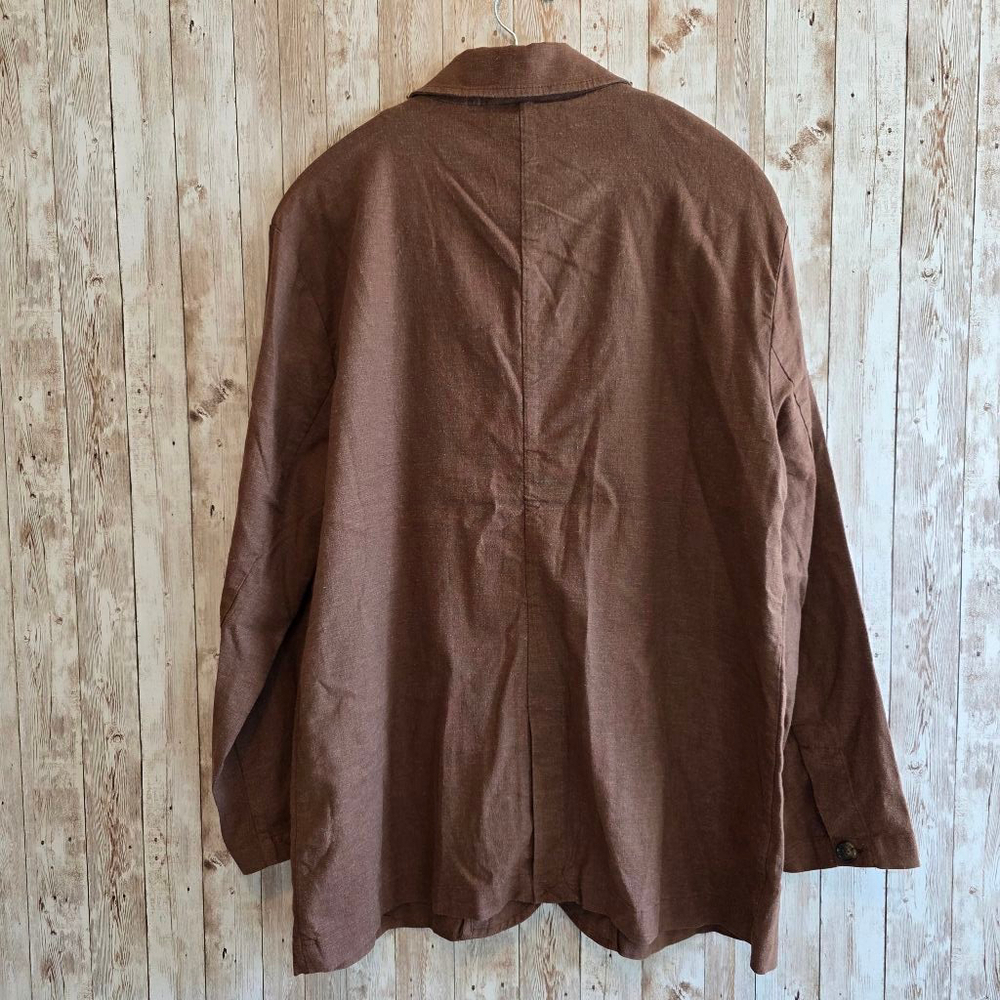 Women's Marine Layer Brown Blazer Size L - Picture 9 of 9